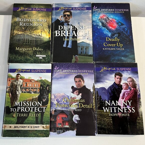 Lot of 22 "Harlequin Love Inspired Suspense" Paperback Novels - Good condition! - Picture 4 of 7